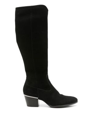 Sarah Chofakian Carmelia 60mm knee-high boots - Black