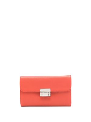 Sarah Chofakian Ella leather purse - Red