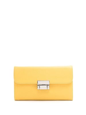 Sarah Chofakian Ella leather wallet - Yellow