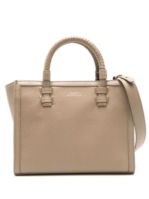 Sarah Chofakian Janet leather tote bag - Brown