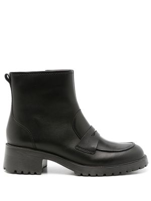 Sarah Chofakian Marcellie leather boots - Black