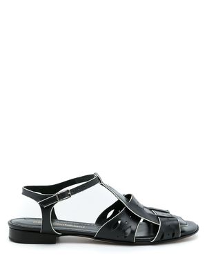 Sarah Chofakian Miller open-toe sandals - Black