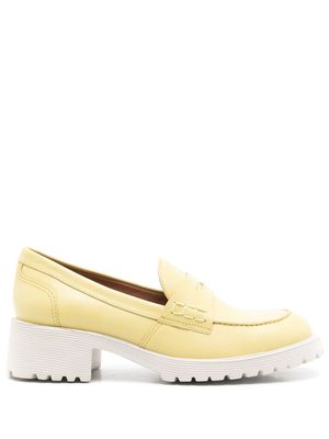 Sarah Chofakian Ully 50mm round-toe loafers - Green