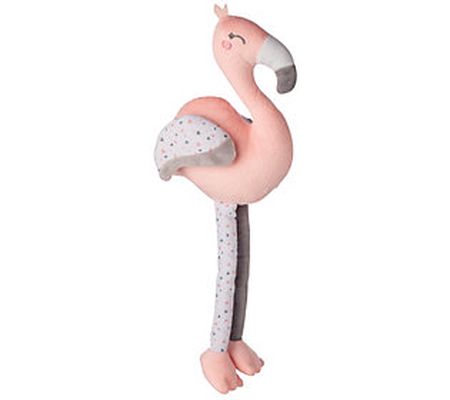 Saro By Kalencom Long Legs Flamingo Plush Senso ry Toy