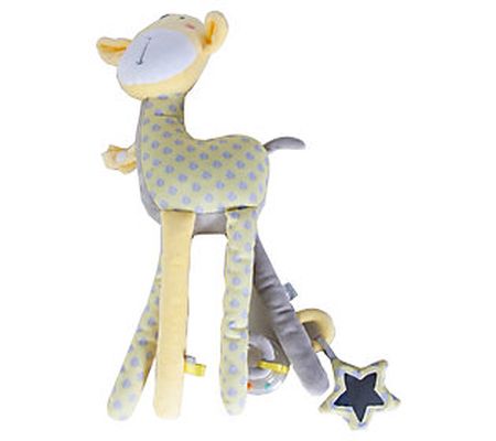 SARO Giraffe Multi-Activity XL Plush Baby Toy