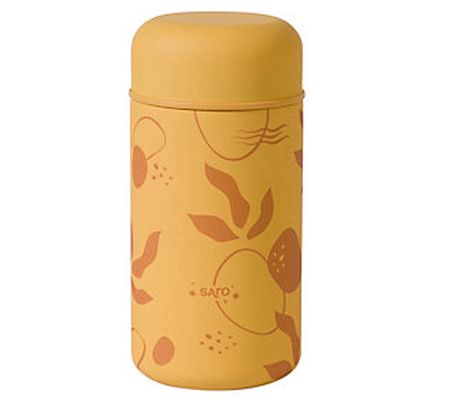 Saro Insulated Stainless Steel Food Flask with poon - 16.9oz