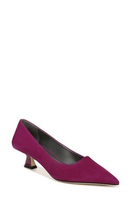 SARTO by Franco Sarto Diva Kitten Heel Pointed Toe Pump in Raspberry