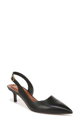 SARTO by Franco Sarto Kimberly Slingback Half d'Orsay Pointed Toe Pump in Black