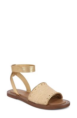 SARTO by Franco Sarto Rosa Ankle Strap Sandal in Natural at Nordstrom, Size 6.5