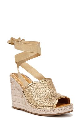 SARTO by Franco Sarto Sierra Platform Wedge Espadrille in Gold