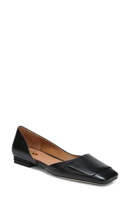 SARTO by Franco Sarto Tracy Half d'Orsay Flat in Black Leather