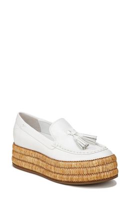 SARTO by Franco Sarto Tremont Platform Tassel Loafer in White