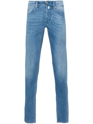 Sartoria Tramarossa Leonardo Buttons low-rise slim-fit jeans - Blue