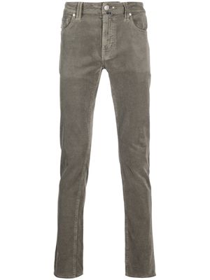 Sartoria Tramarossa slim-fit corduroy trousers - Grey