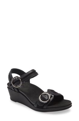 SAS Seight Wedge Sandal in Night Sky Leather