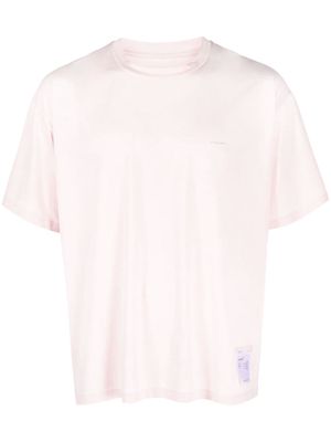 Satisfy Auralite crew-neck T-shirt - Pink
