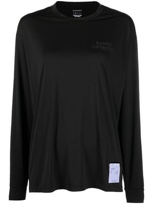 Satisfy Auralite long-sleeved T-shirt - Black