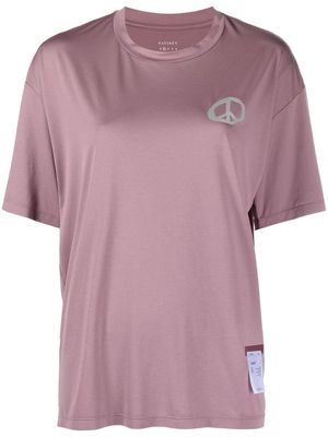 Satisfy Auralite oversized short-sleeved T-shirt - Pink