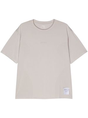 Satisfy AuraLite perforated T-shirt - Neutrals