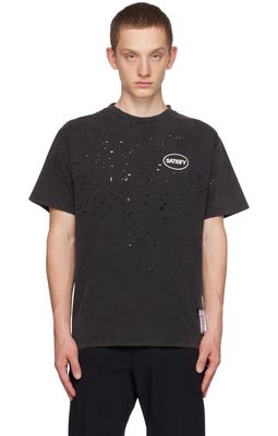 Satisfy Black MothTech T-Shirt