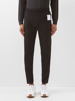 Satisfy - Drawstring-waist Shell Track Pants - Mens - Black