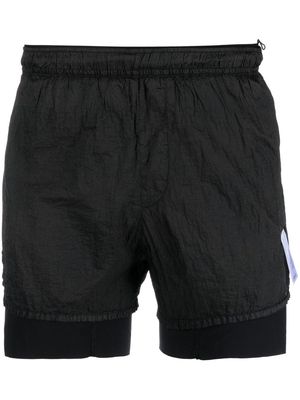 Satisfy layered running shorts - Black