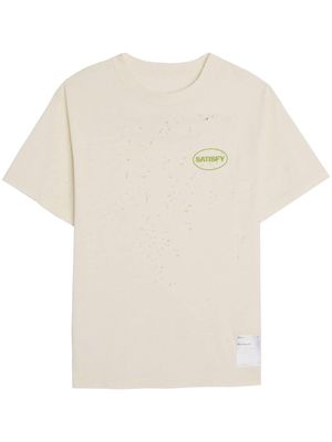 Satisfy MothTech organic cotton T-shirt - Neutrals