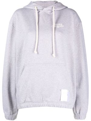 Satisfy organic cotton hoodie - Grey