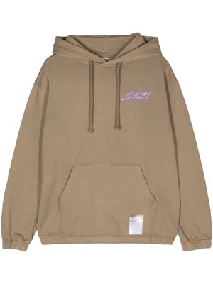 Satisfy Softcell organic cotton hoodie - Brown