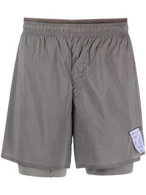 Satisfy TechSilk™ 8 elastic-waist shorts - Grey