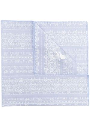 Satisfy two-pack reflective-printed bandana - Blue