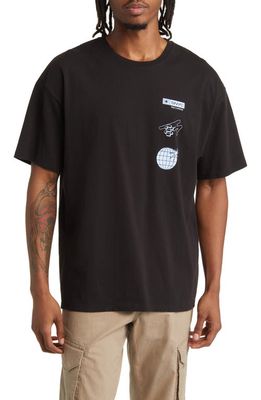 Saturdays NYC Relaxed Fit Until Dawn Graphic T-Shirt in Black