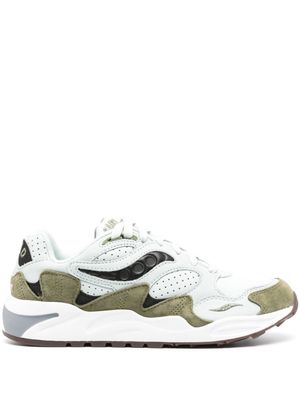 Saucony Grid Shadow 2 panelled sneakers - Green