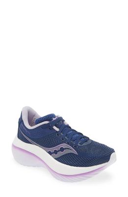 Saucony Kinvara Pro Running Shoe in Indigo/Mauve