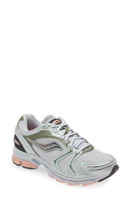 Saucony ProGrid Triumph 4 Sneaker in Grey/Green