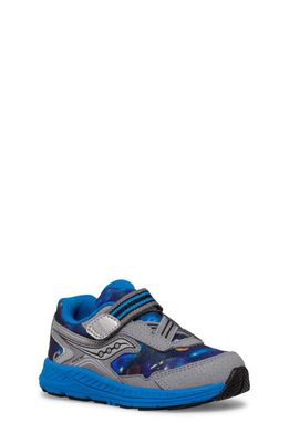 Saucony Ride 10 Jr. Sneaker in Grey/Blue/Space