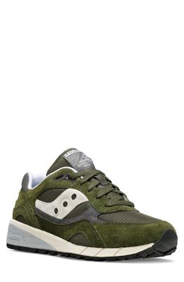 Saucony Shadow 6000 Essential Sneaker in Green/Grey