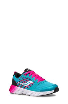 Saucony Wind 2.0 Sneaker in Turquoise/Pink