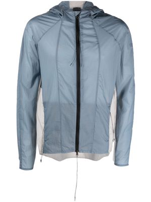 Saul Nash hooded zip-up lightweight jacket - Blue