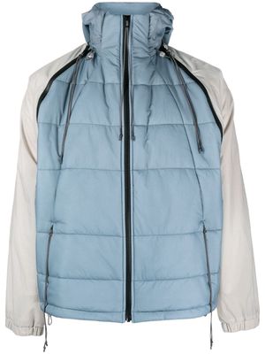 Saul Nash Transformable puffer jacket - Blue