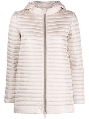 Save The Duck Alexa hooded padded jacket - Neutrals