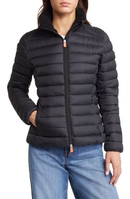 Save The Duck Camilla Puffer Jacket in Black