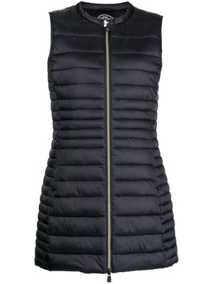 Save The Duck Cindy long puffer vest - Black