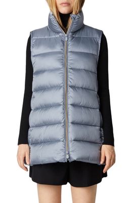Save The Duck Coral Insulated Puffer Vest in Blue Fog