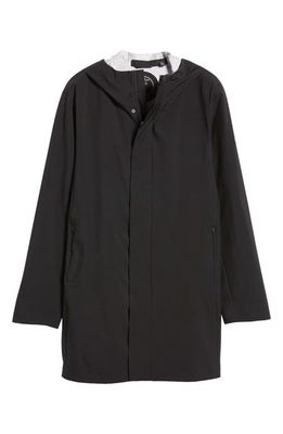 Save The Duck Dacey Water Repellent Raincoat in Black