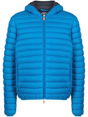 Save The Duck Donald hooded puffer jacket - Blue