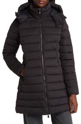 Save The Duck Dorothy Quilted Puffer Coat in Black