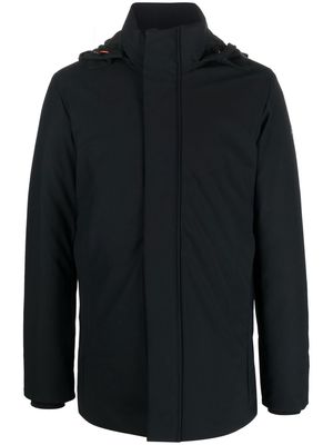 Save The Duck high-neck hooded parka coat - Black
