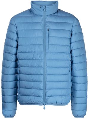 Save The Duck high-neck quilted jacket - Blue
