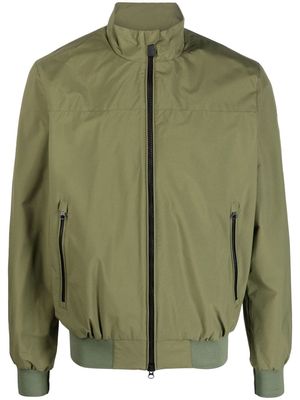 Save The Duck high-neck zip-up jacket - Green